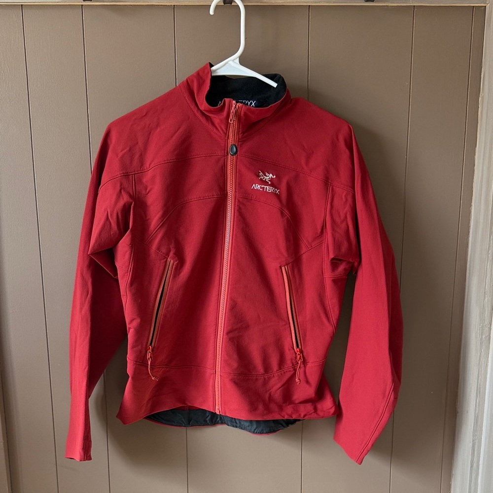 Arc'teryx Red Full-Zip Softshell Jacket - image 1